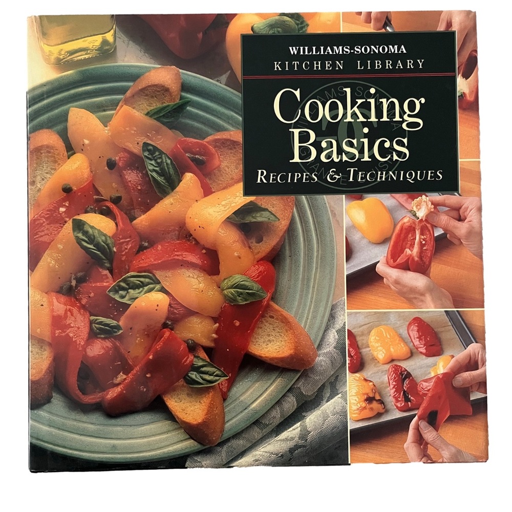 Williams Sonoma Cooking Basics Recipes & Techniques -  Hardcover Book